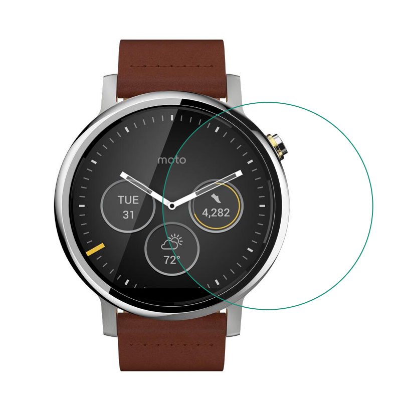 Motorola Smartwatch Accessories - Película protetora de vidro temperado para