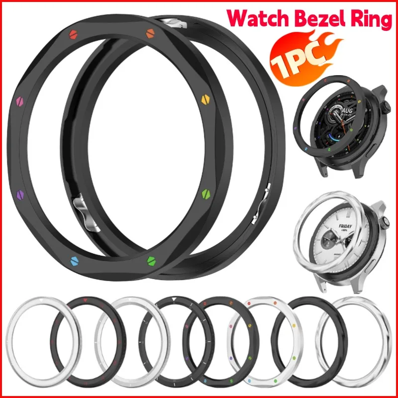 Xiaomi Smartwatch S4 Accessories - Anéis de moldura de metal para
