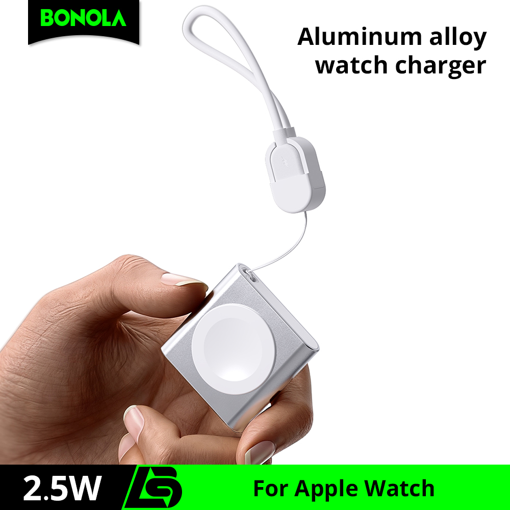 Wireless Charger Watch - Bonola Carregador Magnético Portátil USB-C para