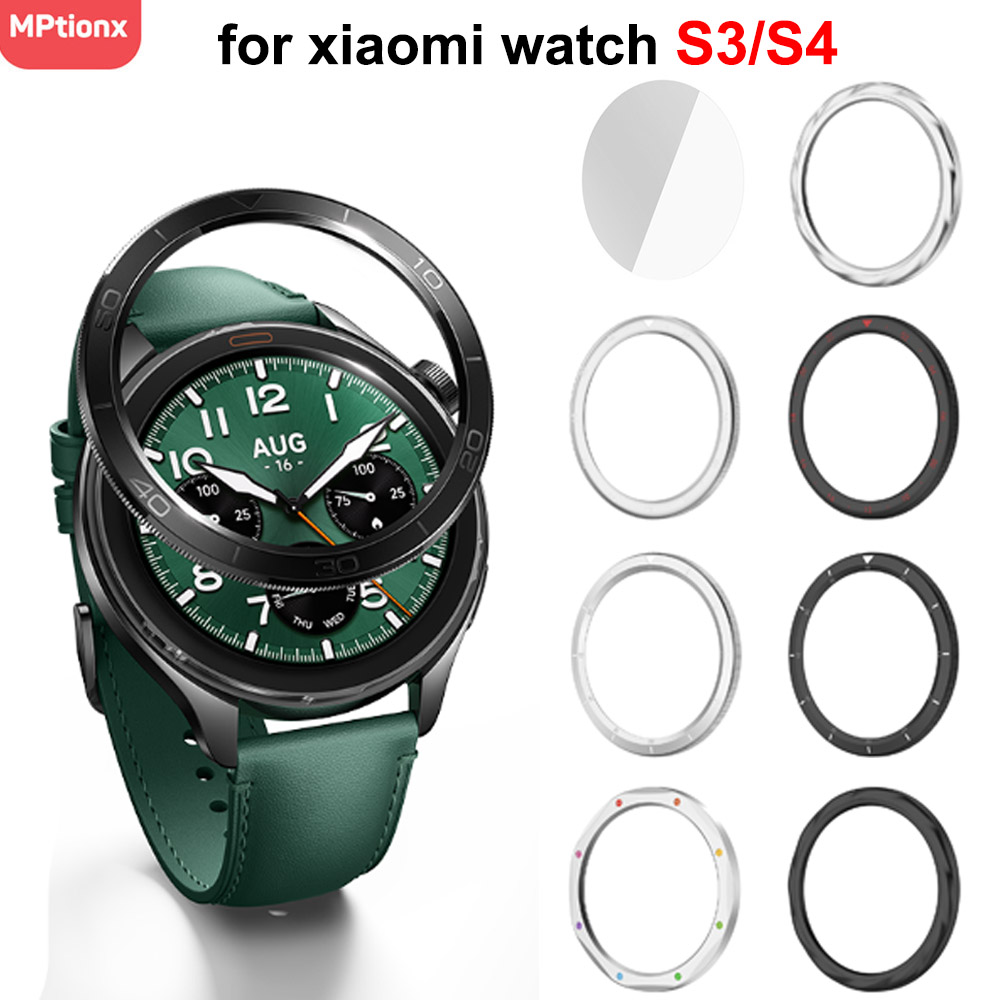 Xiaomi Smartwatch S4 Accessories - Anel de moldura de metal para