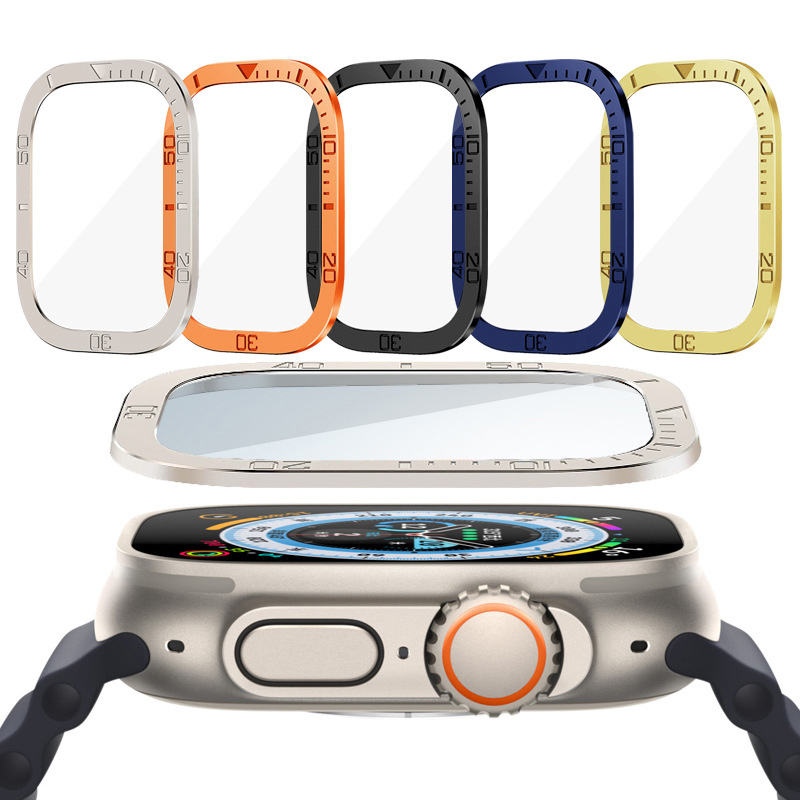 Smartwatch Case - Vidro temperado para apple watch ultra