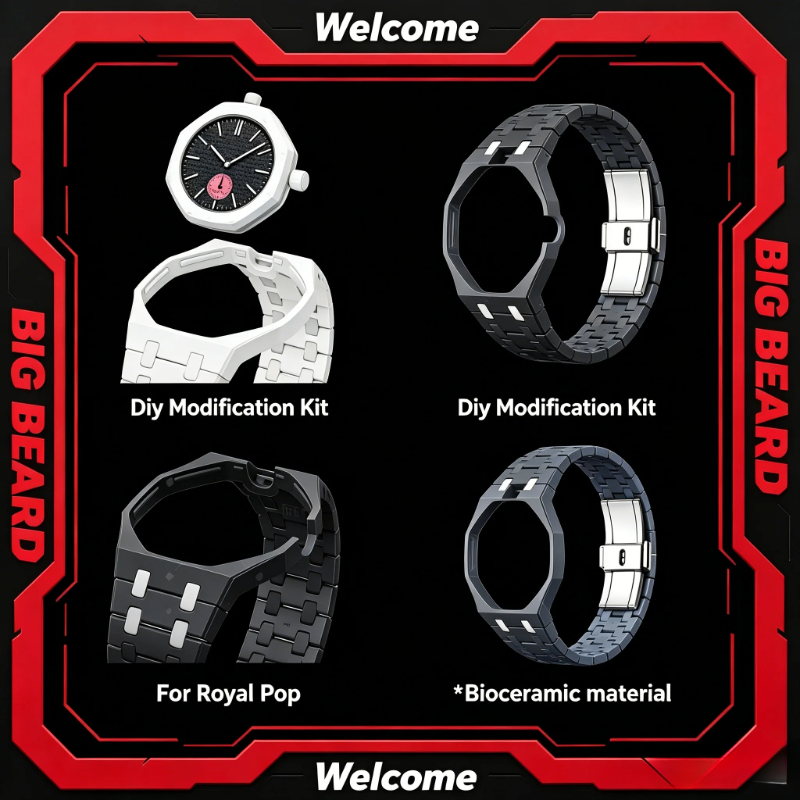 Smartwatch Case - Kit de biomateriais cerâmicos para caixa