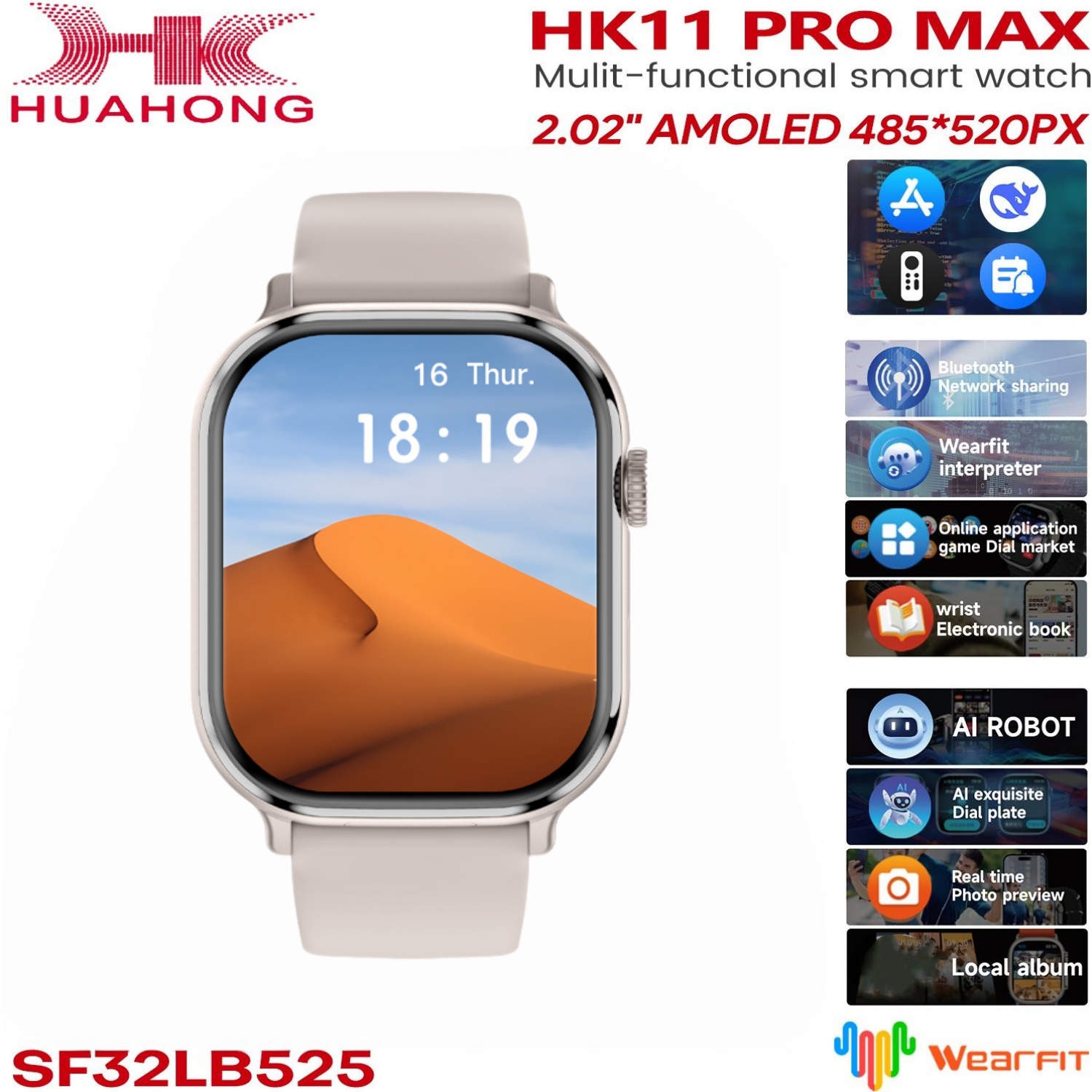Smartwatch Nexus - Smartwatch Original HK11 Pro MAX com