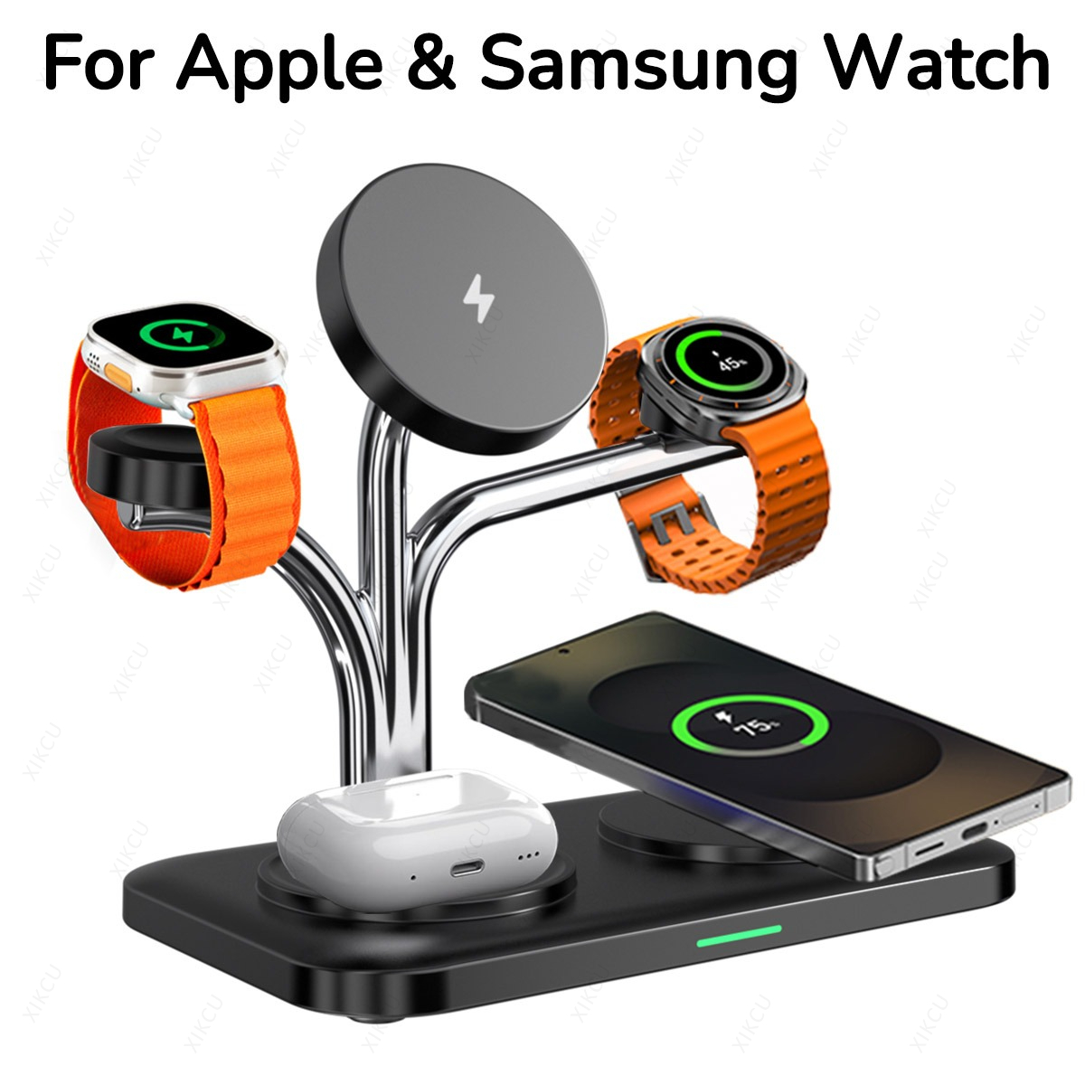 Wireless Charger Watch - Carregador magnético sem fio 5 em