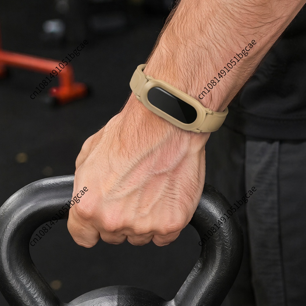 Silicone Band Replacement - Pulseira esportiva respirável para Google Fitbit