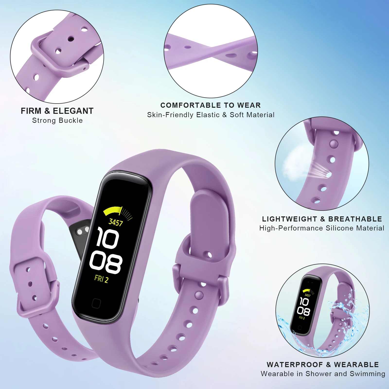 Pulseira de silicone macio par - Silicone Band Replacement avaliação e preço