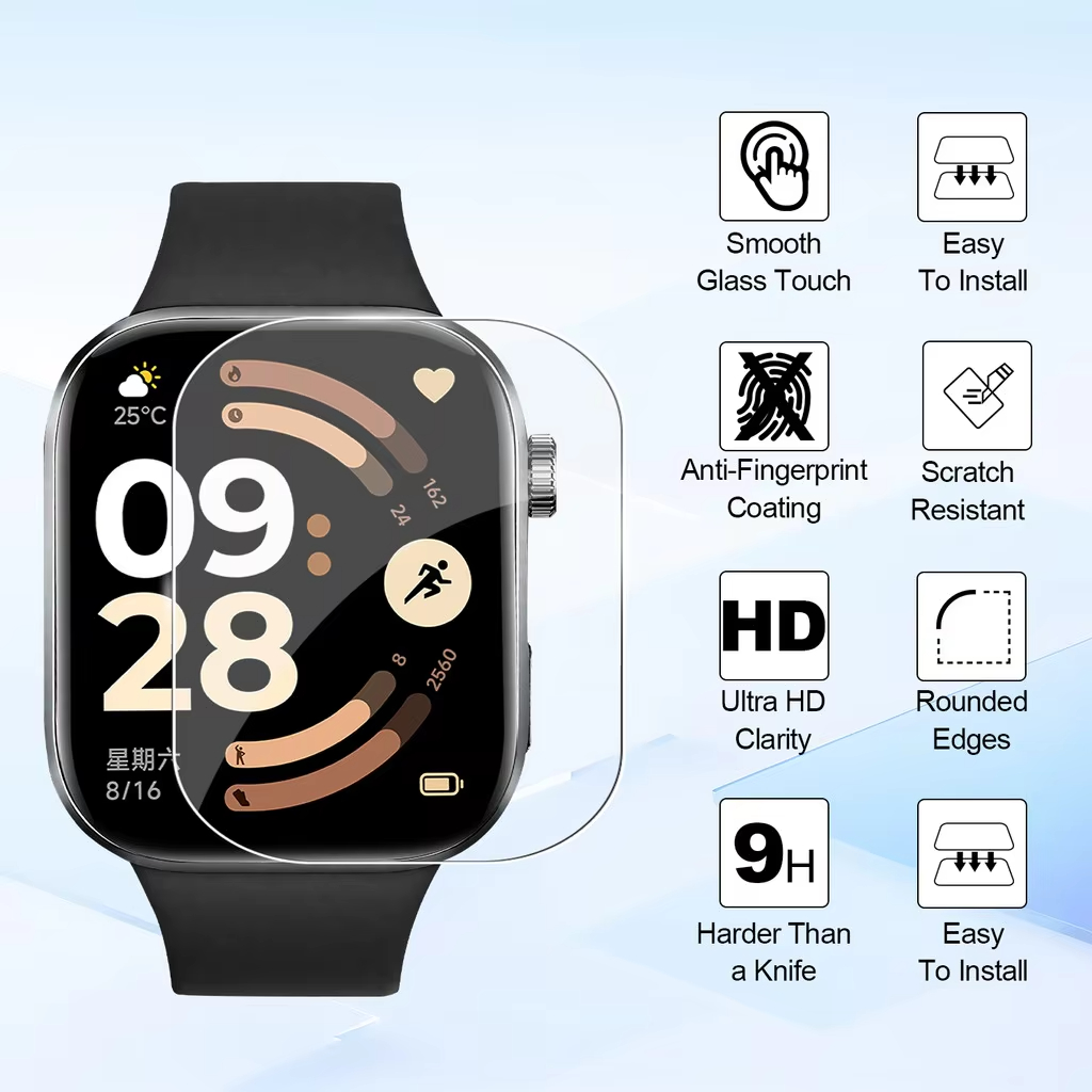 1-5 Peças de Película Protetor - Smartwatch Case avaliação e preço