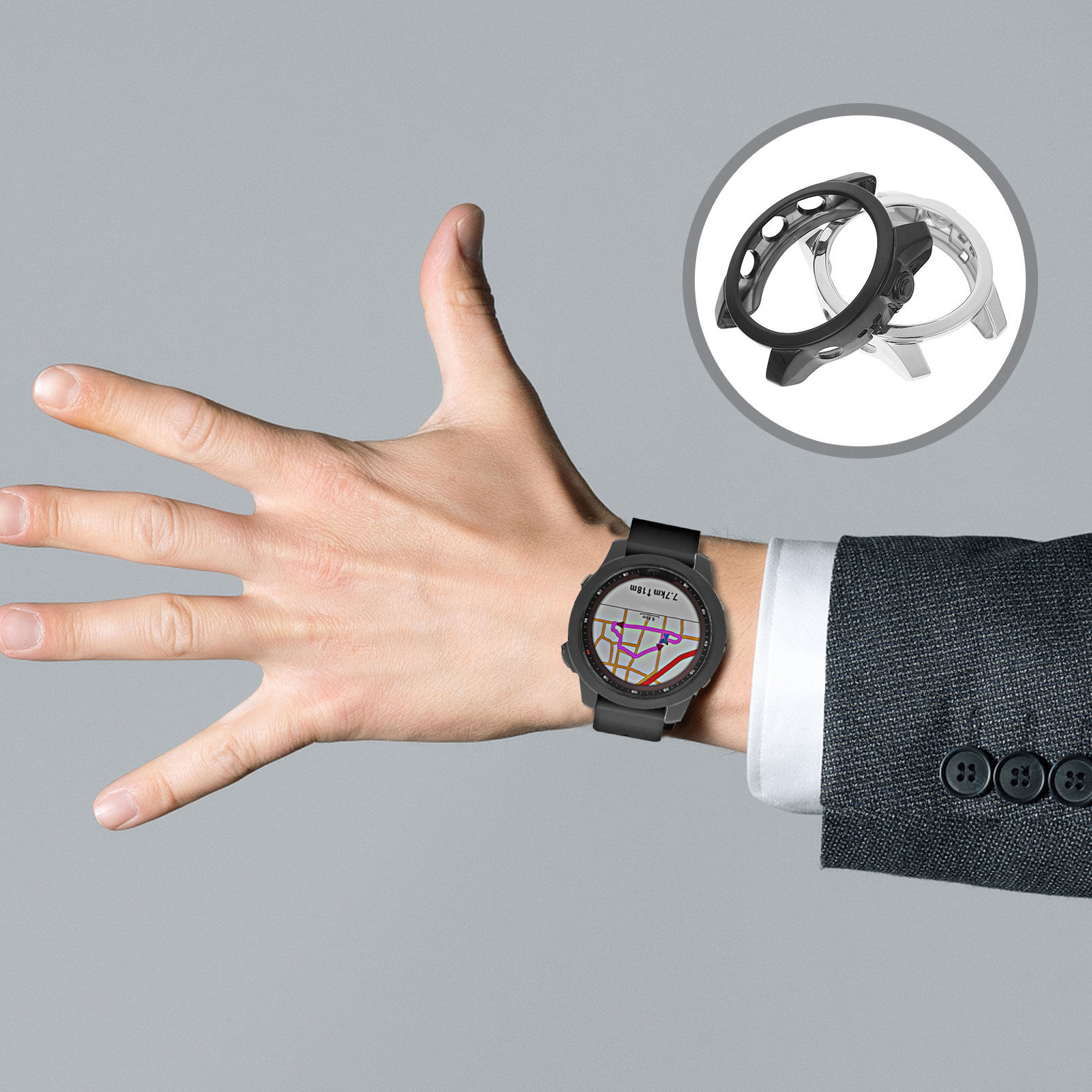 Capa protetora para smartwatch - Smartwatch Case avaliação e preço