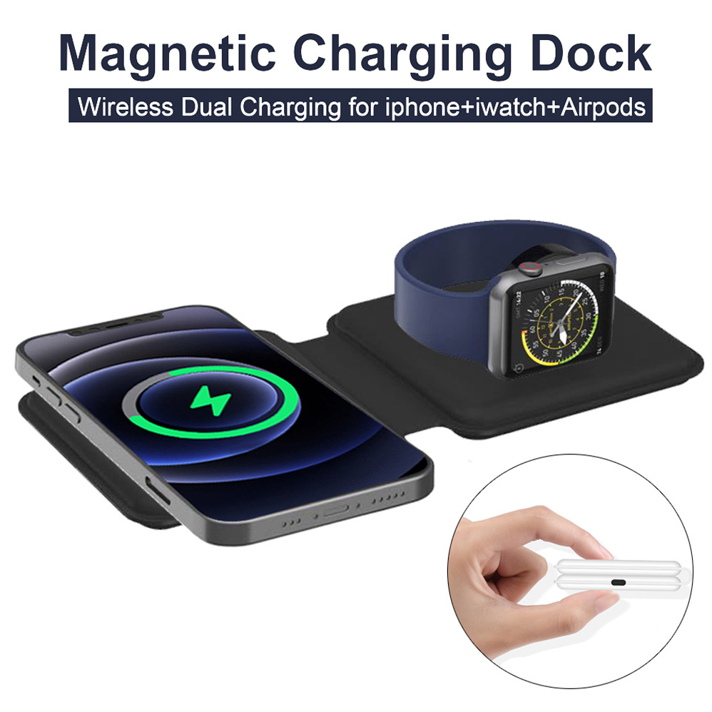 2in1 Magsafe Duo magnético car - Smartwatch X avaliação e preço