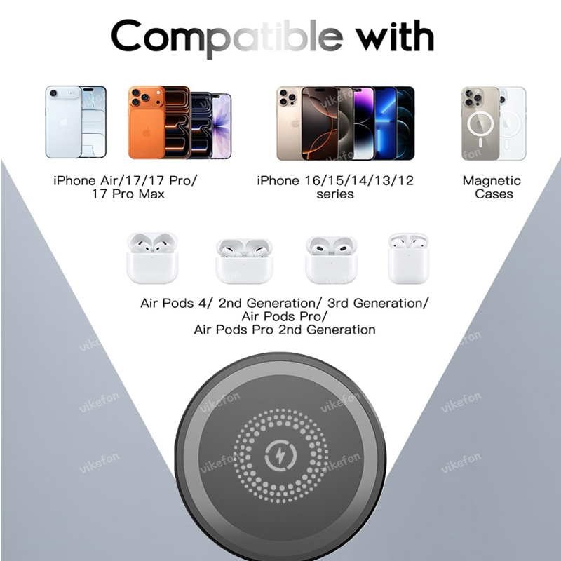 Carregador Magnético 3 em 1 Se - Wireless Charger Watch avaliação e preço