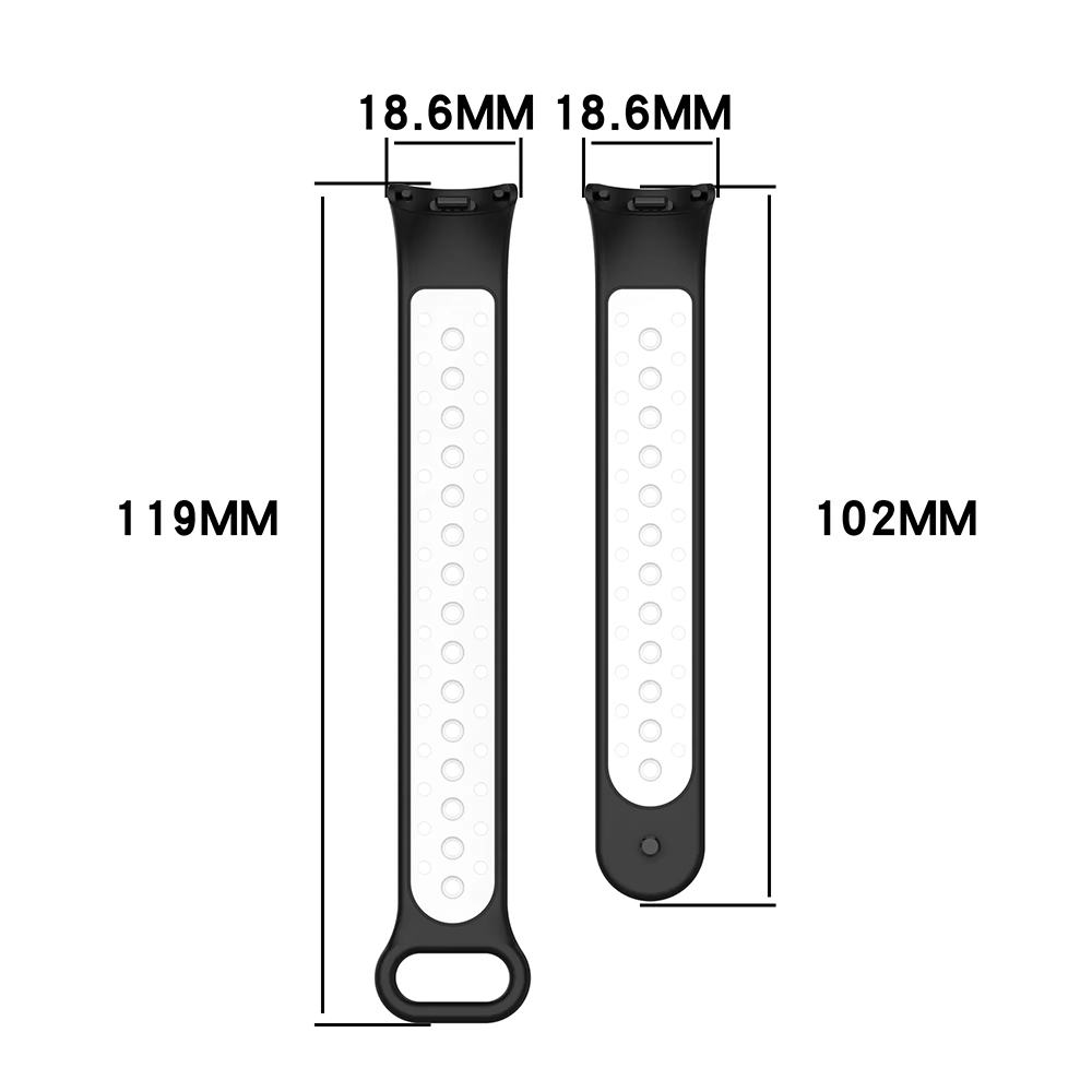 Pulseira de Silicone para Xiao - Android Smartwatch Accessories avaliação e preço