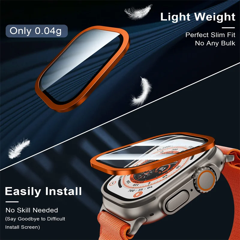 Vidro temperado para apple wat - Smartwatch Case avaliação e preço