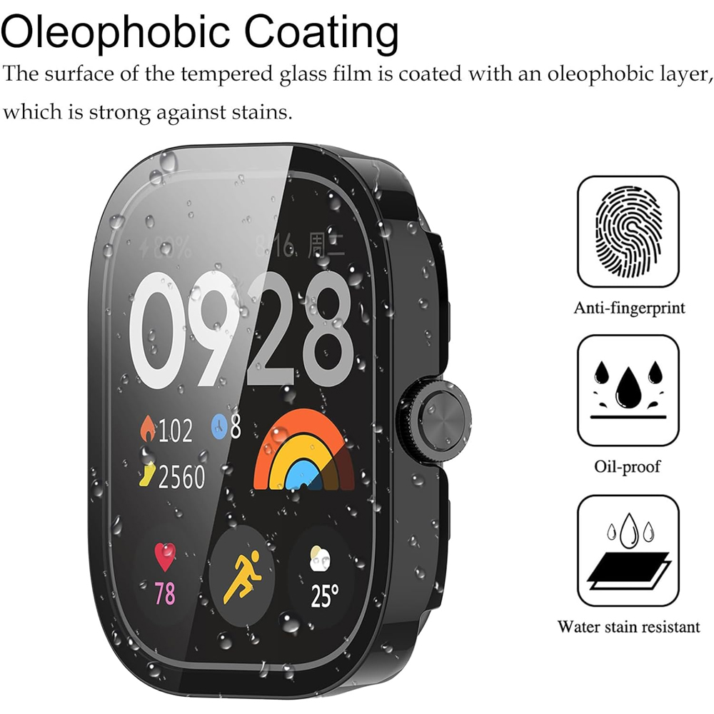Vidro temperado + capa para xi - Xiaomi Smartwatch Accessories avaliação e preço