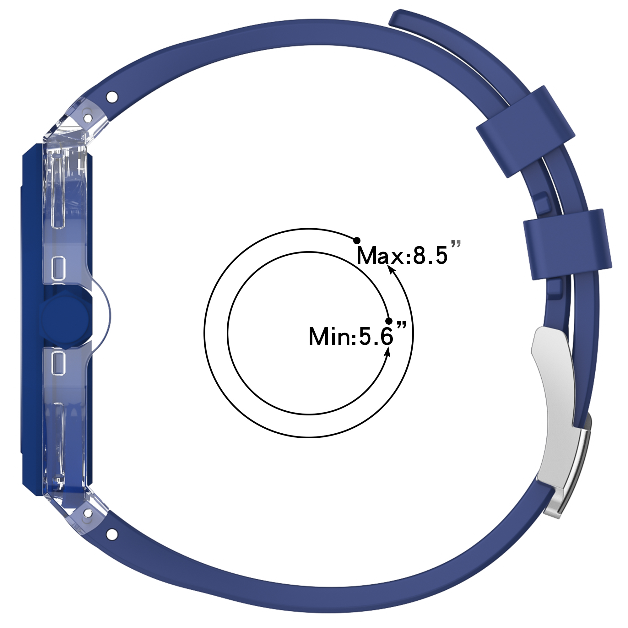 Pulseira de silicone colorida  - Smartwatch X avaliação e preço