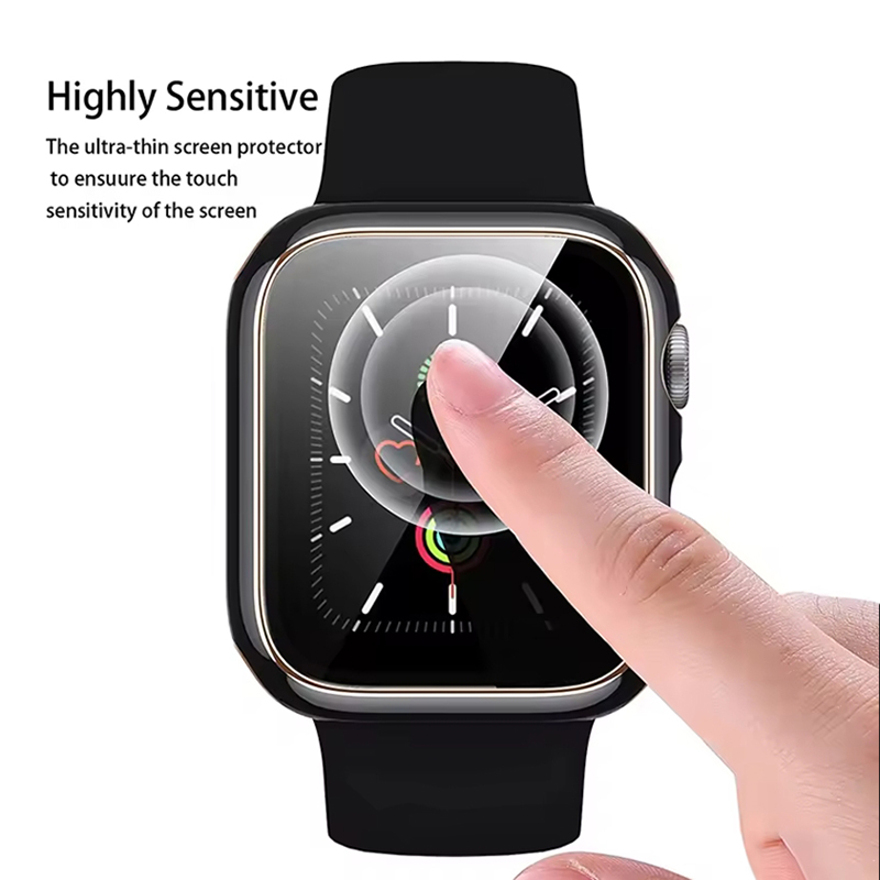 Vidro Temperado + Capa para Ap - Smartwatch Case avaliação e preço