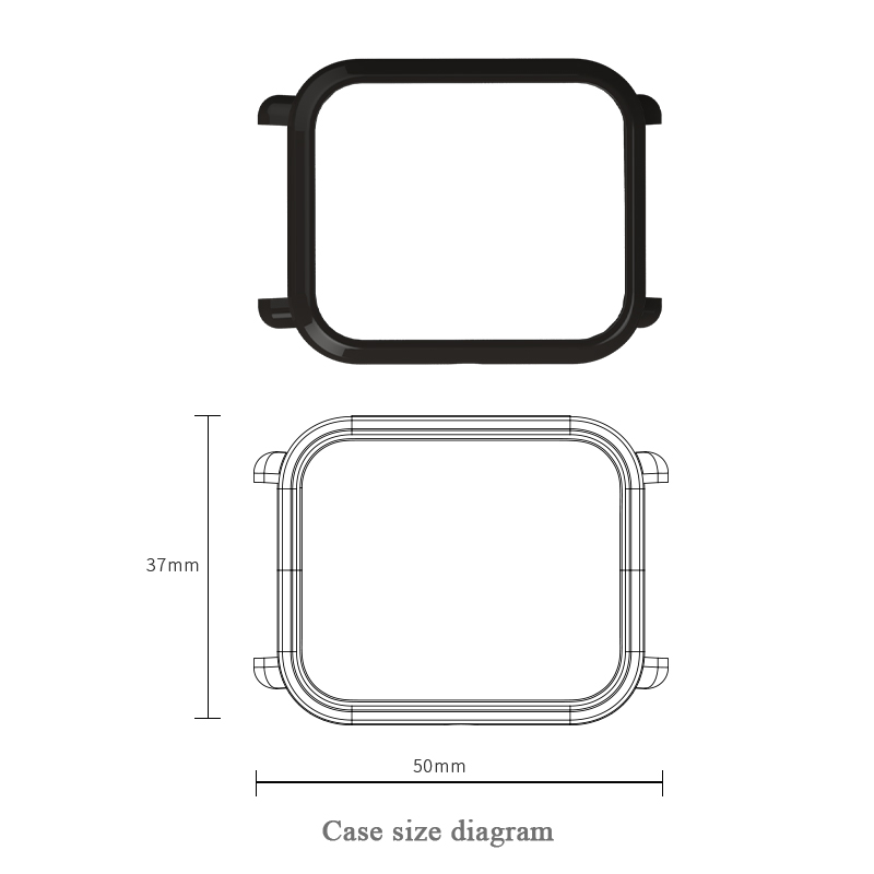 Capa para amazfit bip banda pu - Silicone Band Replacement avaliação e preço