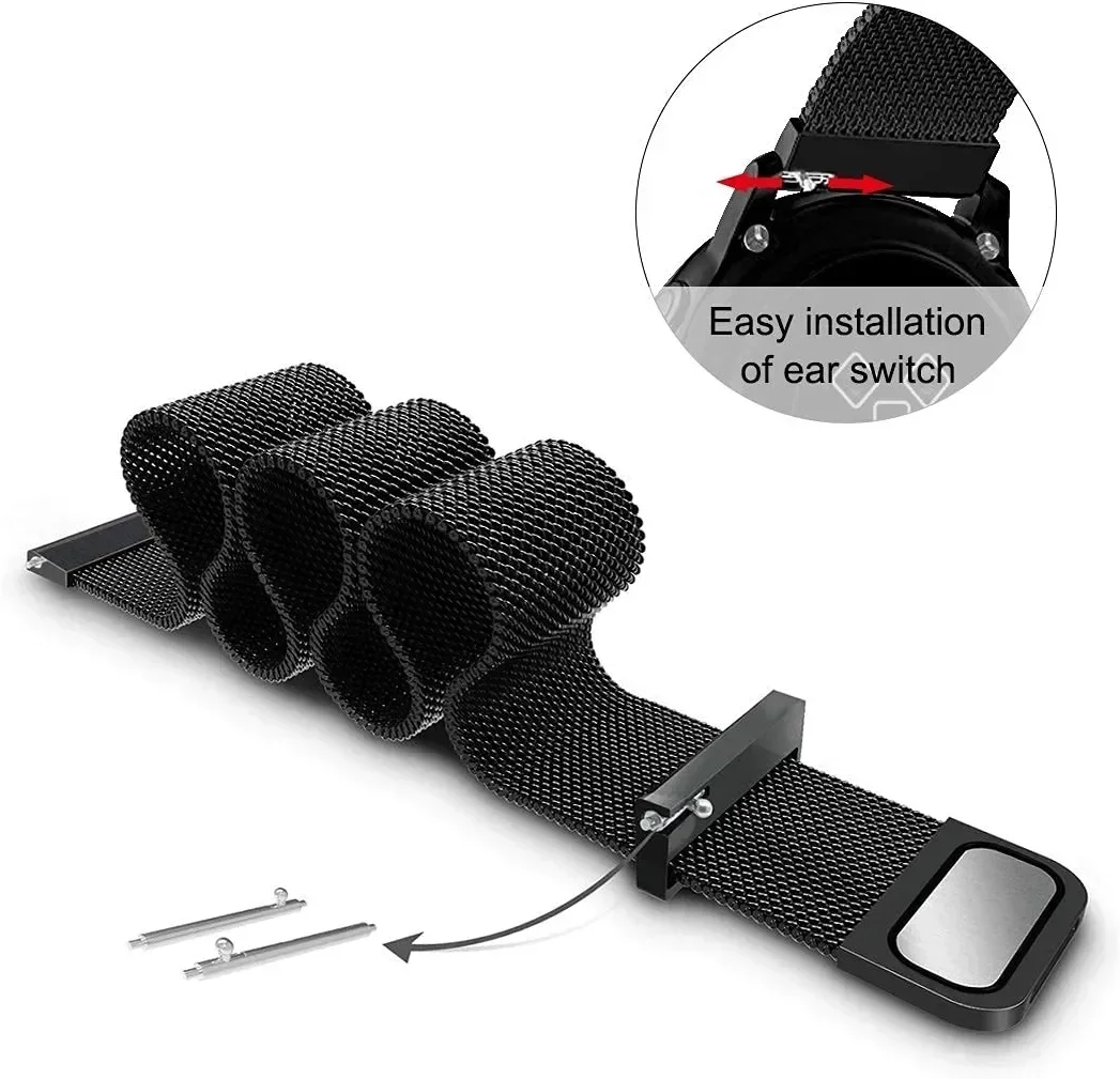 18mm pulseira de laço milanês  - Xiaomi Smartwatch S4 Accessories avaliação e preço