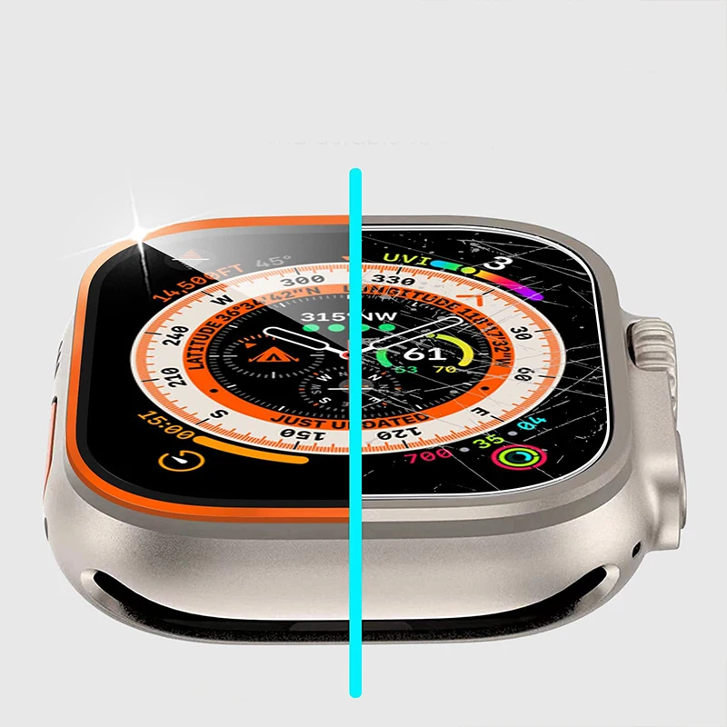Vidro temperado para apple wat - Smartwatch Case avaliação e preço