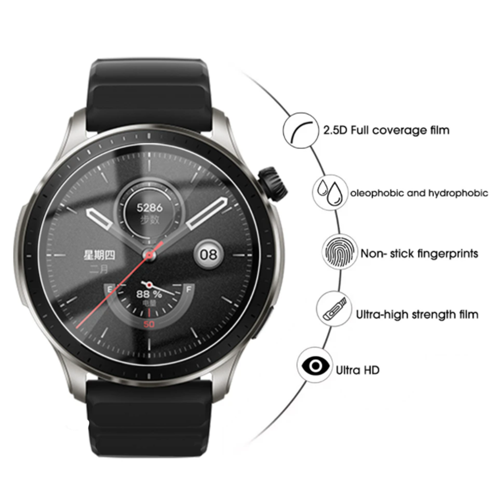 Vidro temperado para protetor  - Motorola Smartwatch Accessories avaliação e preço