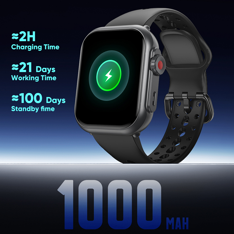 Ultra k62 1000 mah bateria rel - Smartwatch Batam avaliação e preço