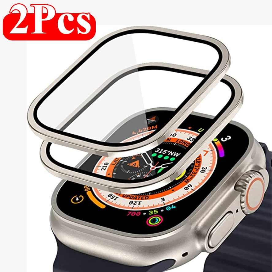 2 pçs caso de liga de alumínio - Smartwatch Case avaliação e preço