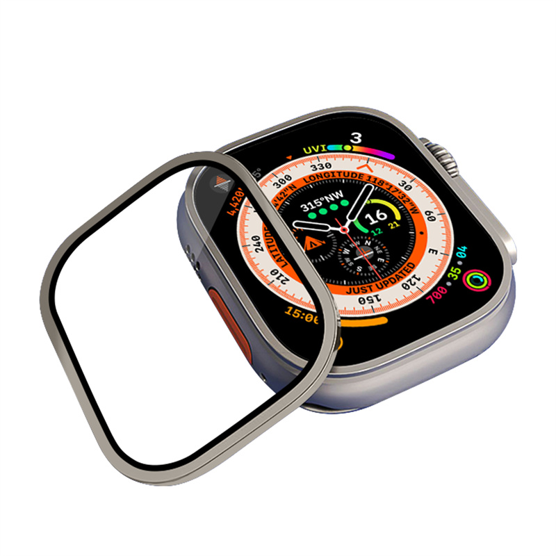 2 pçs caso de liga de alumínio - Smartwatch Case avaliação e preço