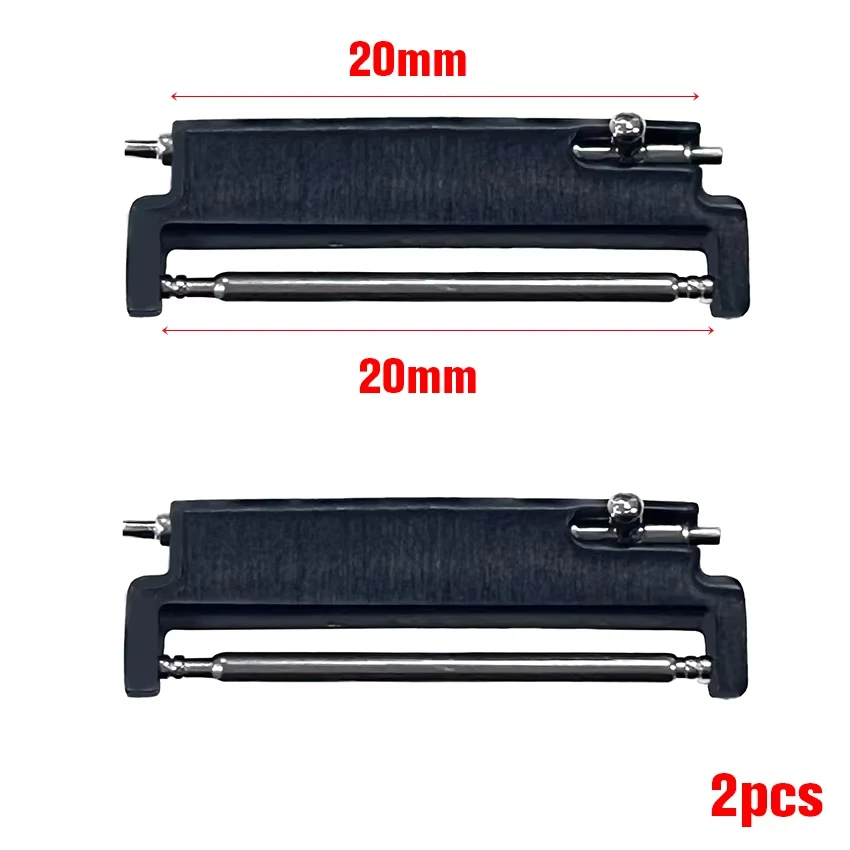 2 Peças/Lote Adaptadores de Me - Watch Band Connector avaliação e preço