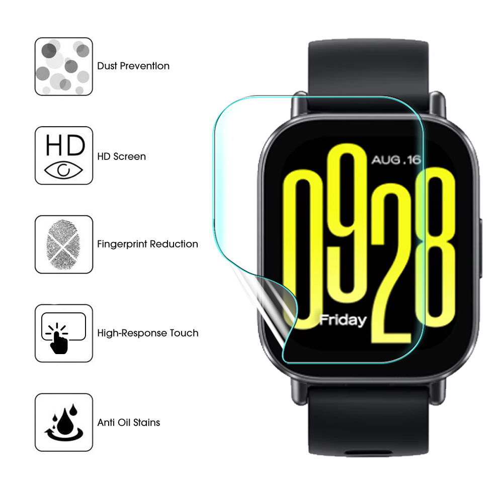 Película de hidrogel para xiao - Xiaomi Smartwatch Accessories avaliação e preço