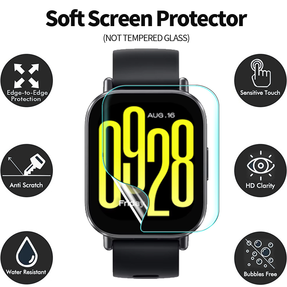 Película de hidrogel para xiao - Xiaomi Smartwatch Accessories avaliação e preço