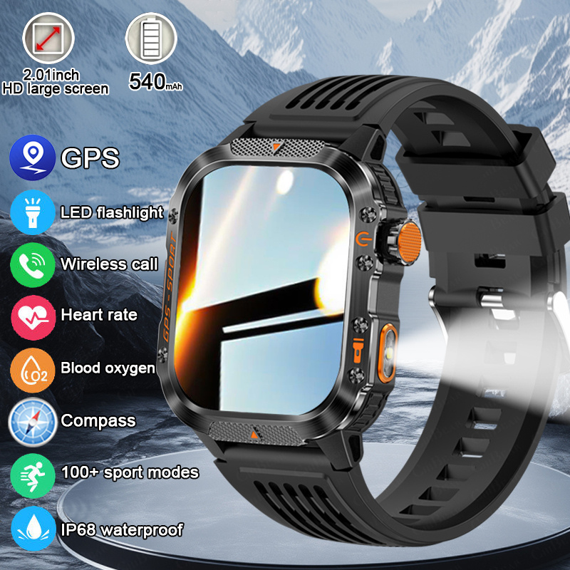 2025 novo esporte militar reló - Smartwatch Batam avaliação e preço