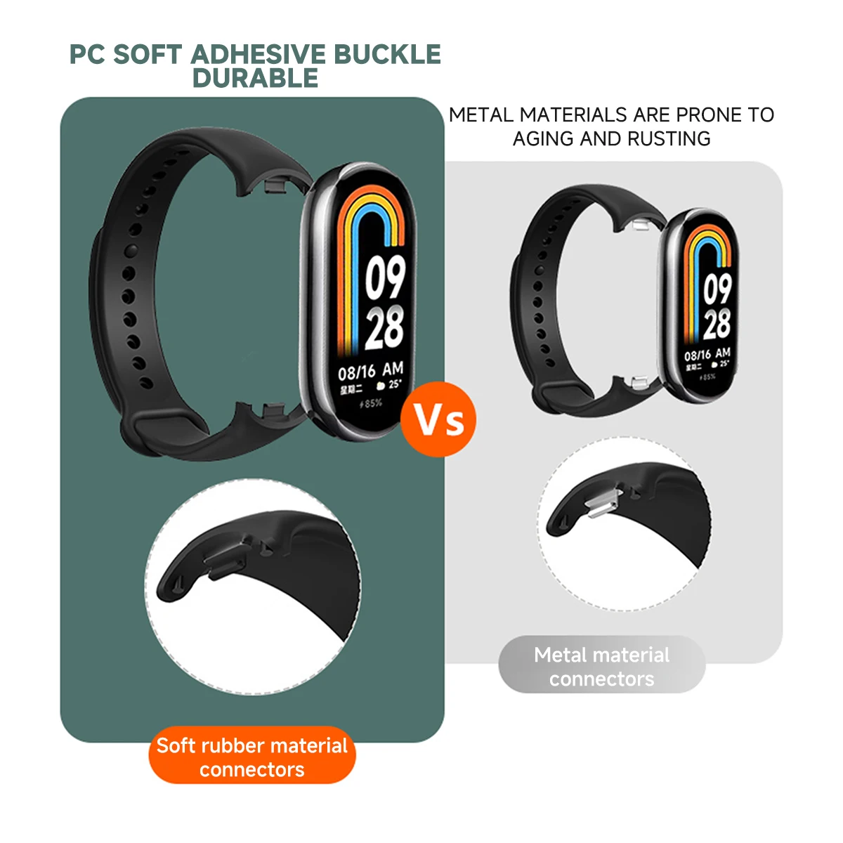 Silicone Wrist Band para Xiaom - Silicone Band Replacement avaliação e preço
