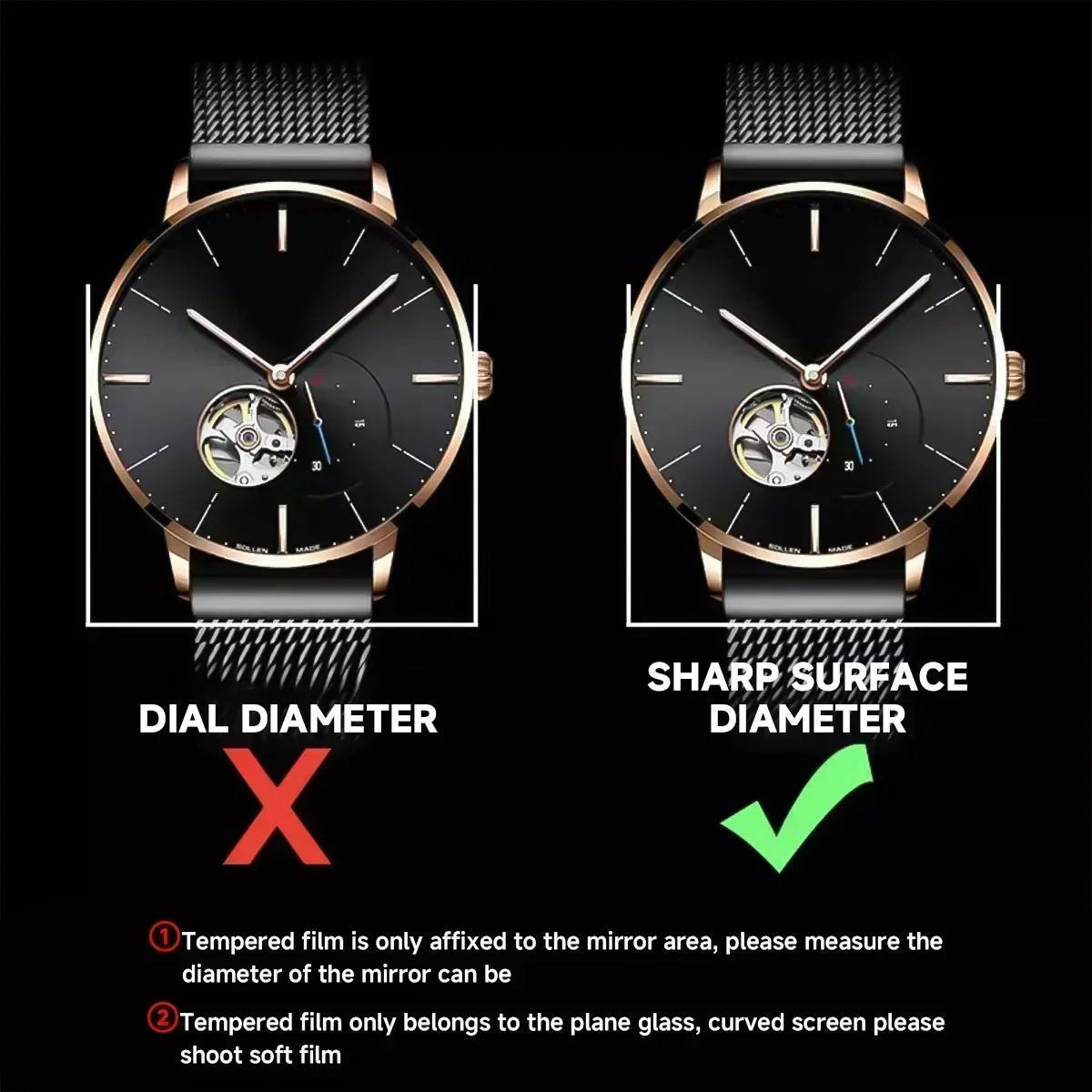 1-5 pces 26-46mm universal vid - Motorola Smartwatch Accessories avaliação e preço