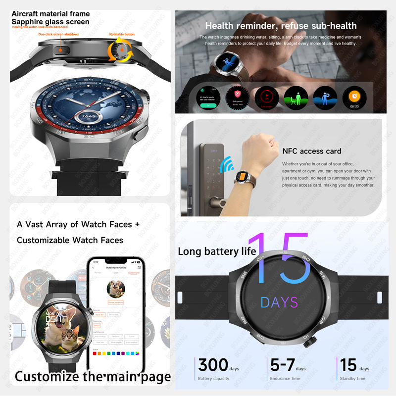2026 novo boxuxing relógio 5 m - Smartwatch Nexus avaliação e preço