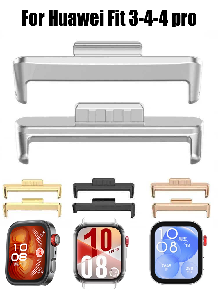 1 par adaptador para huawei re - Watch Band Connector avaliação e preço