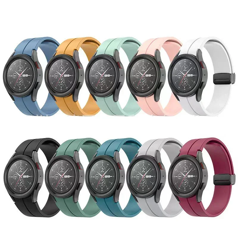 Pulseira de silicone sem lacun - Smartwatch Straps & Accessories avaliação e preço