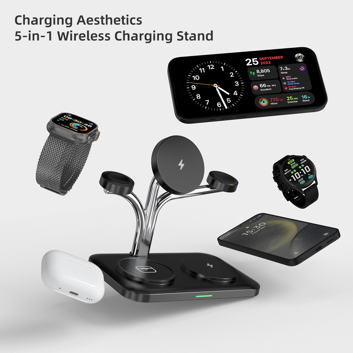 Carregador magnético sem fio 5 - Wireless Charger Watch avaliação e preço